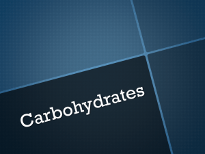 Carbohydrades power point