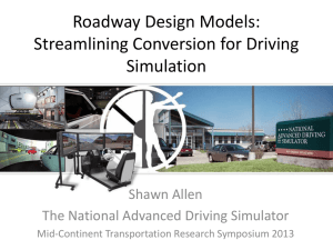 Roadway Design Models - Iowa State University