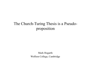 The Church-Turing Thesis Explained Away