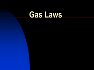 Gas Laws - Walton High