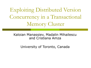 Presentation slides - University of Toronto