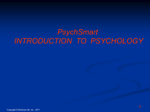 Psychology - McGraw Hill Higher Education