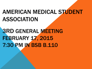 5 points (Academic/Workshop) - American Medical Student