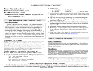 Course Information Sheet - Mountain View Los Altos District