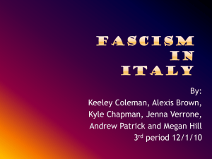 fascism in italy block 3