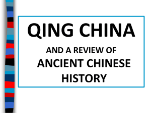 Core Ideas Across Chinese History