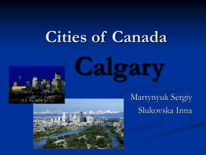 Cities of Canada Ottawa