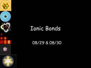 ionic bond