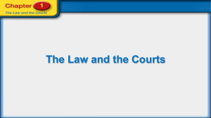 Section 1.1 The Foundations of Law