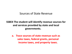 1. State Revenue