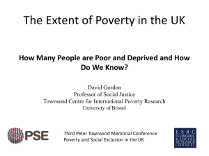 slides as powerpoint - Poverty and Social Exclusion