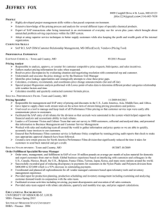 Resume - University of Missouri