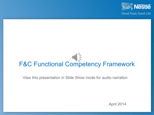 F&C Functional Competency Framework
