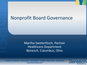 Board Governance - Habitat for Humanity of Ohio