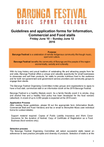 Guidelines and application forms for Information