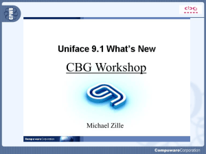 What's new in UNIFACE 8