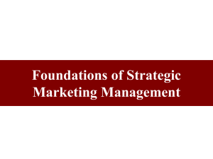 Assessing Marketing's Critical Role in Organizational Performance