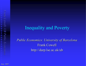Inequality and Poverty - DARP