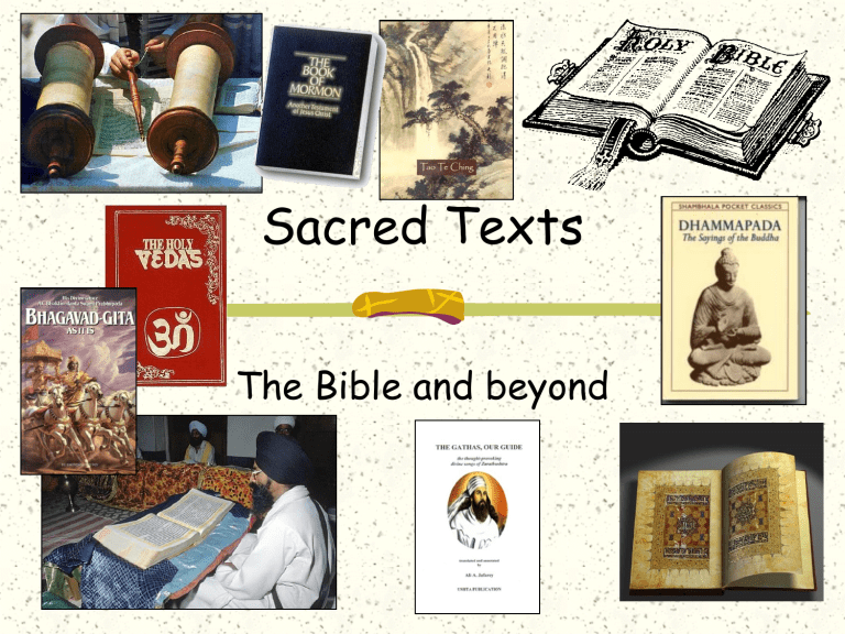 What Is The Purpose Of Sacred Texts