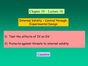 between groups variance