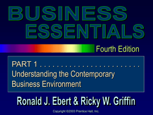 Conducting Business Ethically
