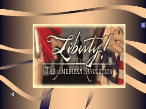 American Revolution - Moore Public Schools