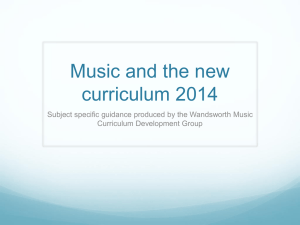 Music Curriculum Development Group