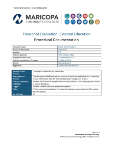 Word Doc - Maricopa Community Colleges