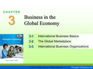 Business in the Global Economy