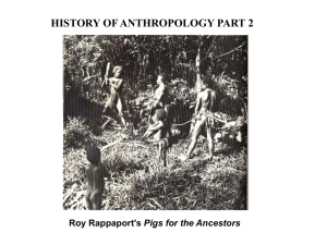 history of anthro pt 2