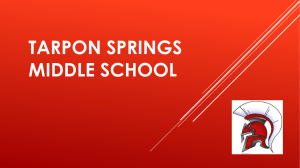 Tarpon Springs Middle School Assistant Principals
