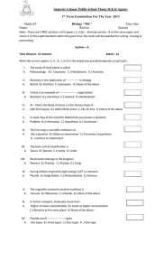 9th-BIO-1st-term - superior lalazar public school & college