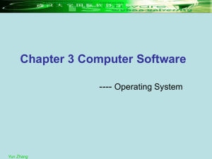 Unit 3 Operating System Software