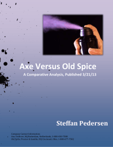 Axe Versus Old Spice