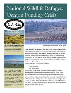 Oregon - National Wildlife Refuge Association