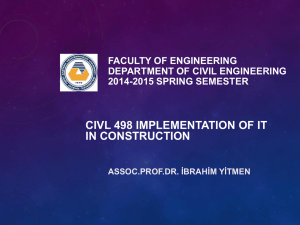 CIVL 498 CH 5 - Civil Engineering Department
