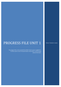 Progress file