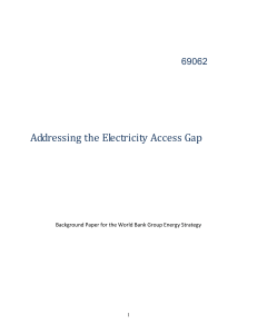 Access Gap - Documents & Reports