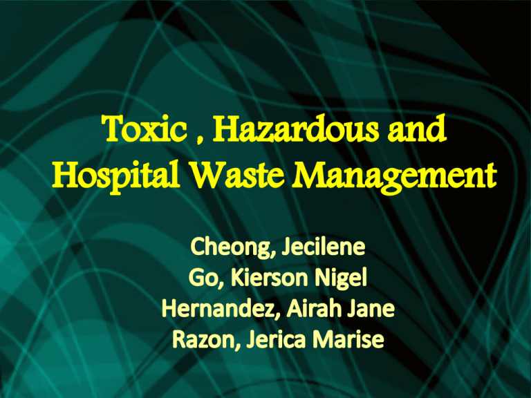 classification-of-hazardous-wastes