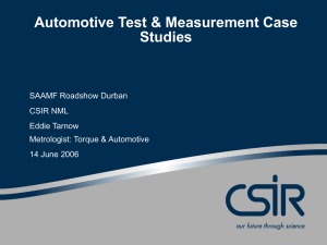 11_SAAMF Roadshow_Measurement & Testing Case Studies