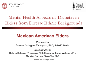 Mexican Americans - The Stanford Geriatric Education Center