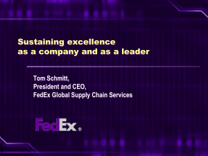 FedEx - Tom Schmitt