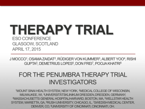 THERAPY Trial