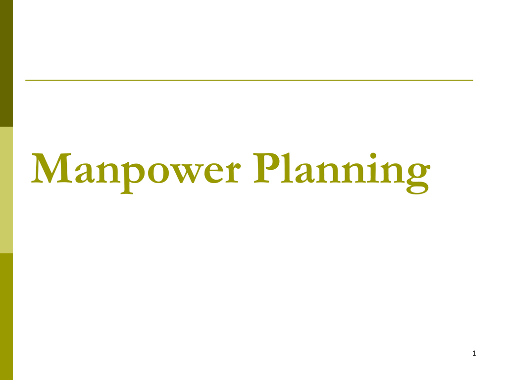 manpower-planning