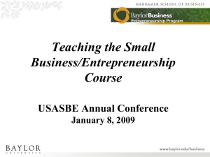 Entrepreneurship Program