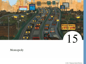 monopoly - Econ101-s13-Horn