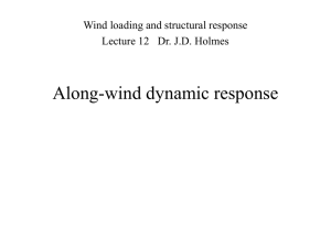 Dynamic response - LSU Hurricane Engineering