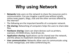 What is a Network? - Business and Computer Science
