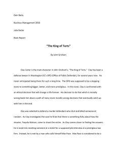 King of Torts book report