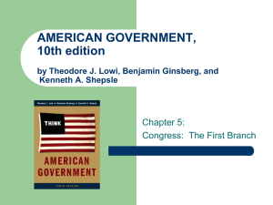 AMERICAN GOVERNMENT by Theodore J. Lowi, Benjamin
